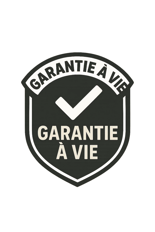 + Garantie à vie
